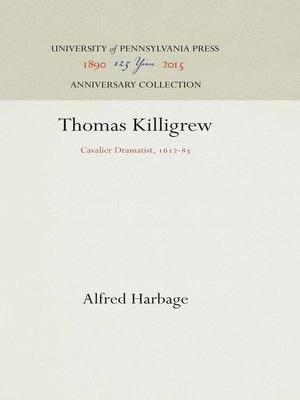 cover image of Thomas Killigrew